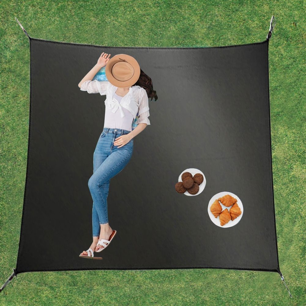 Waterproof Padded Picnic & Tent Mat 200 x 150 cm