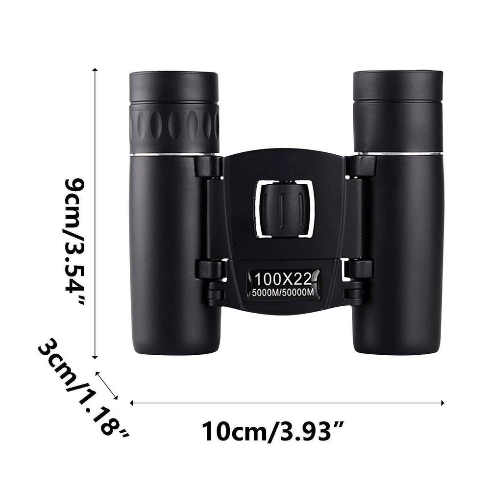 Compact Folding Pocket Binoculars