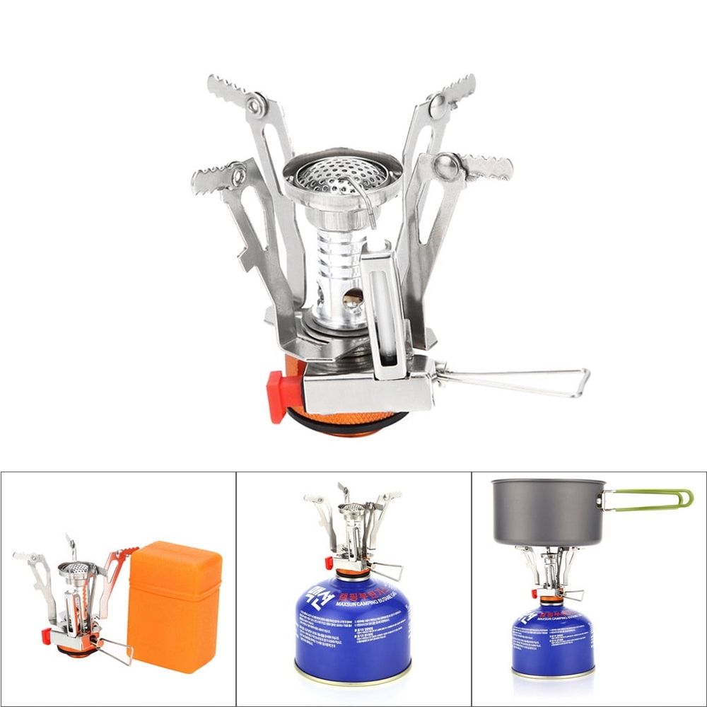 Ultralight Backpacking Stove with Piezo Ignition