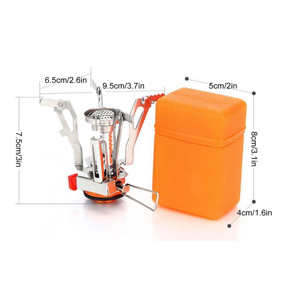 Ultralight Backpacking Stove with Piezo Ignition