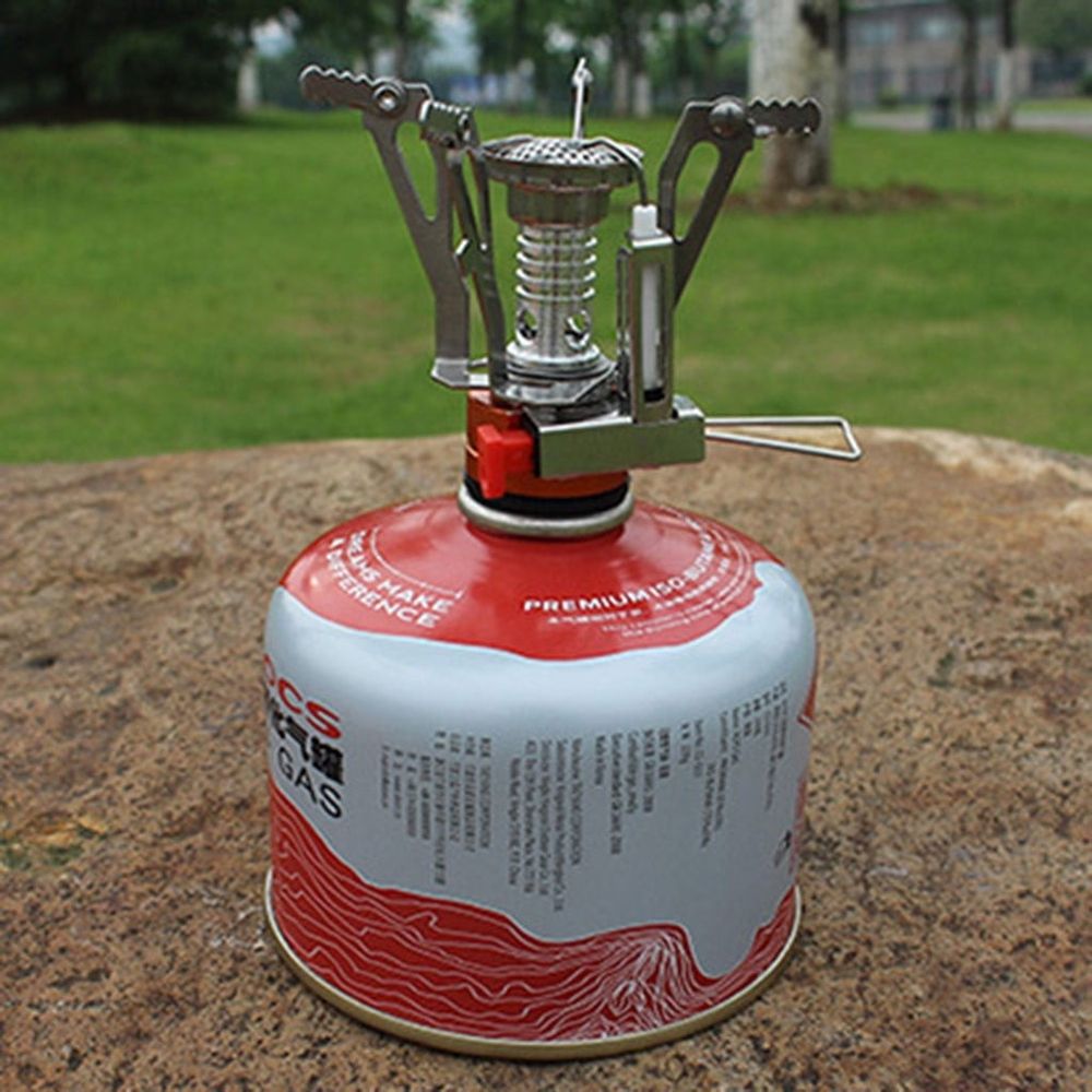 Ultralight Backpacking Stove with Piezo Ignition