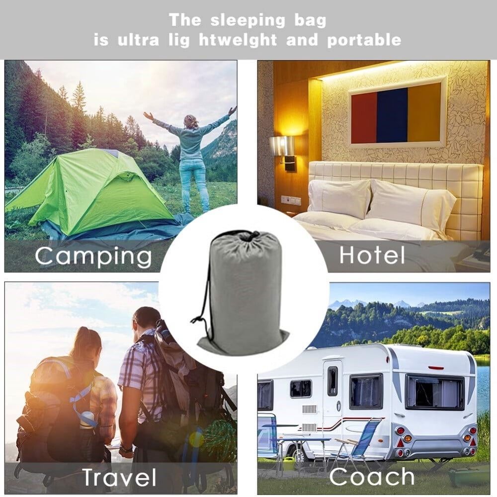 Lightweight Sleeping Bag Liner – Travel & Camping