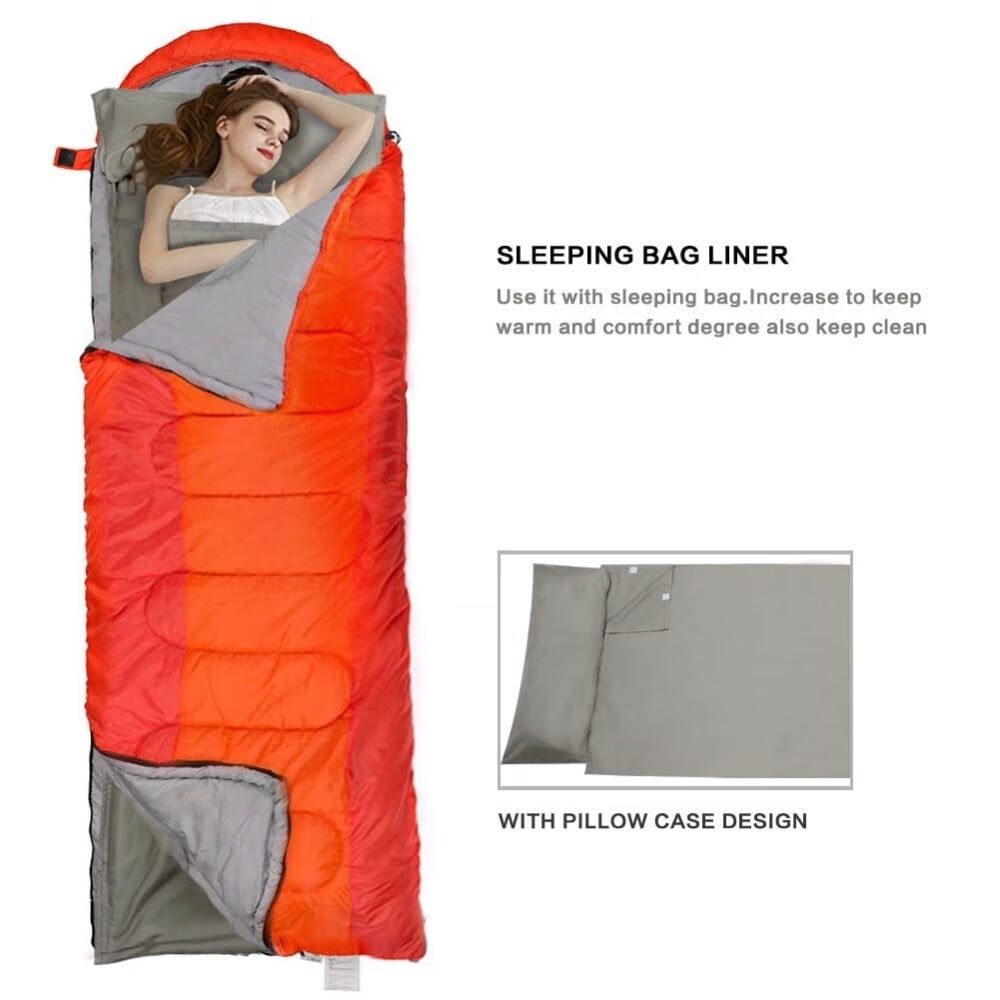 Lightweight Sleeping Bag Liner – Travel & Camping
