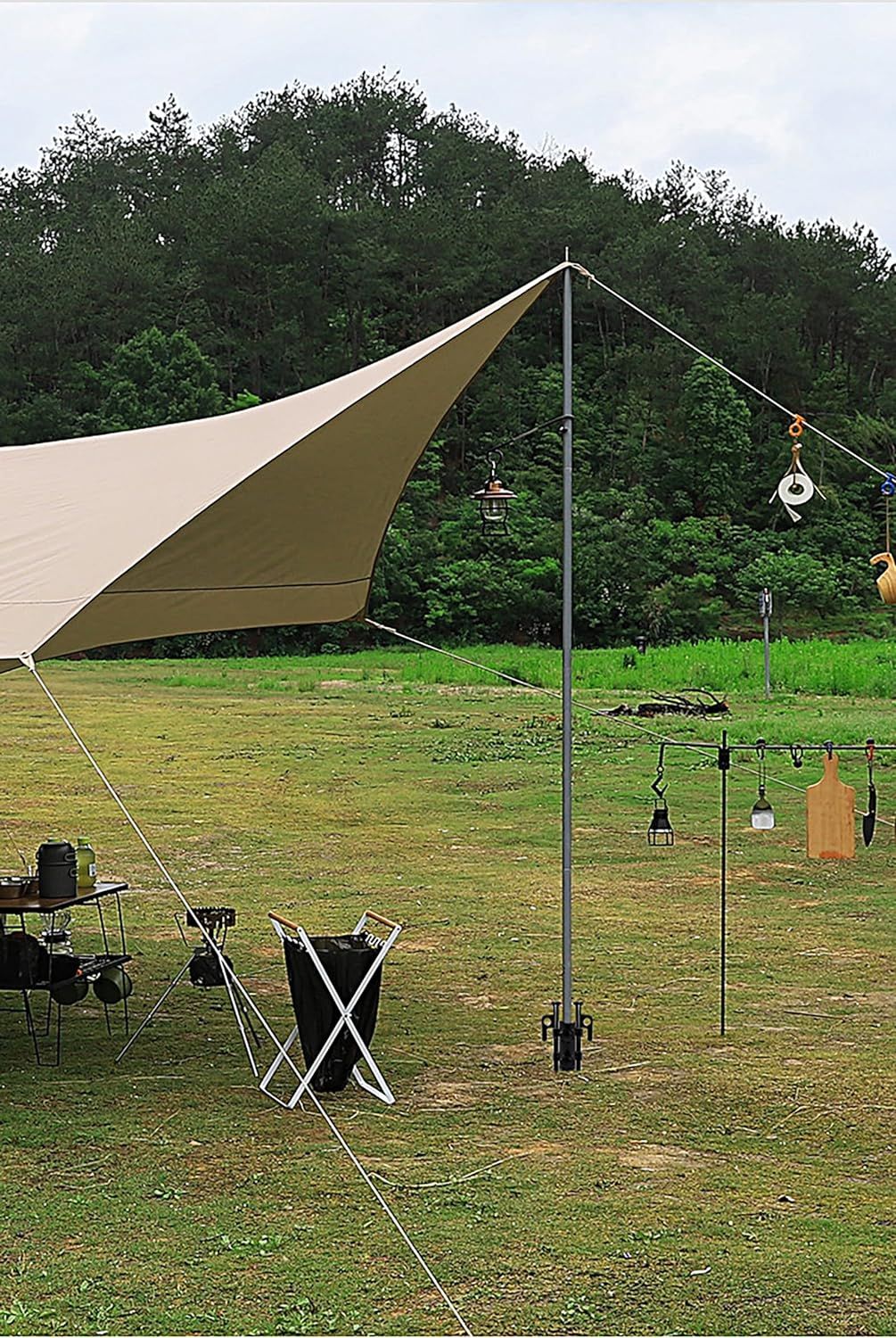 Tent & Tarp Pole Ground Holder