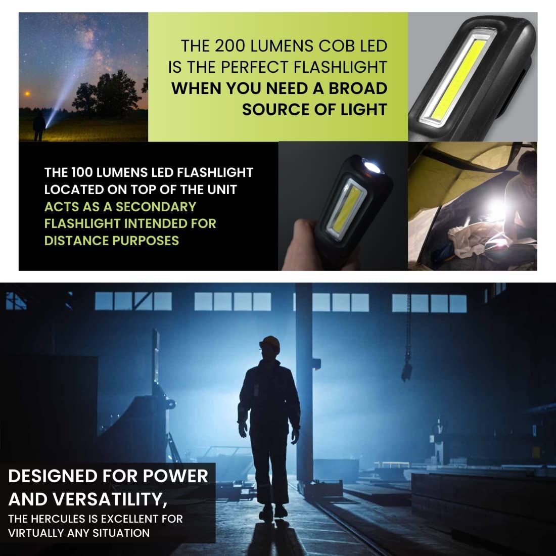 Rechargeable COB LED Work Light
