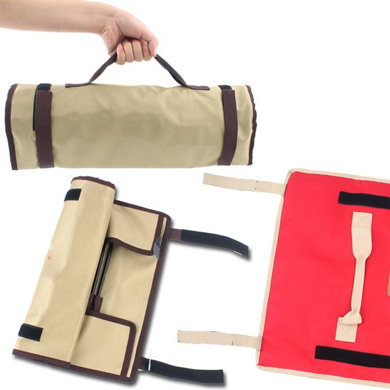 Heavy Duty Tent Peg & Mallet Storage Bag – Khaki