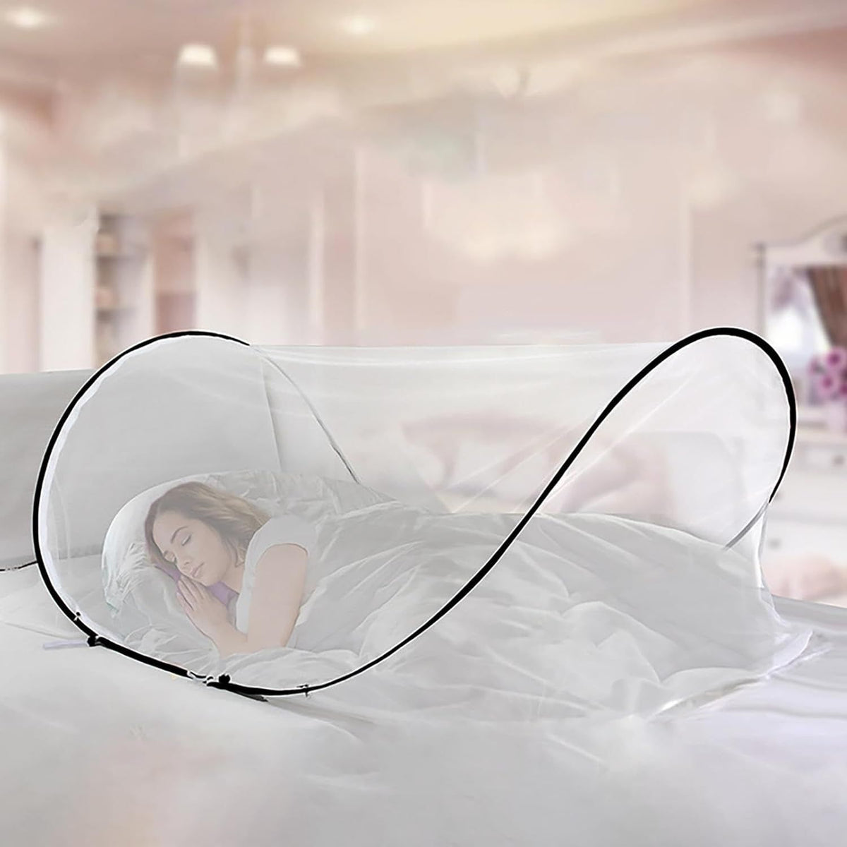 Large Mosquito Net with Carry Bag