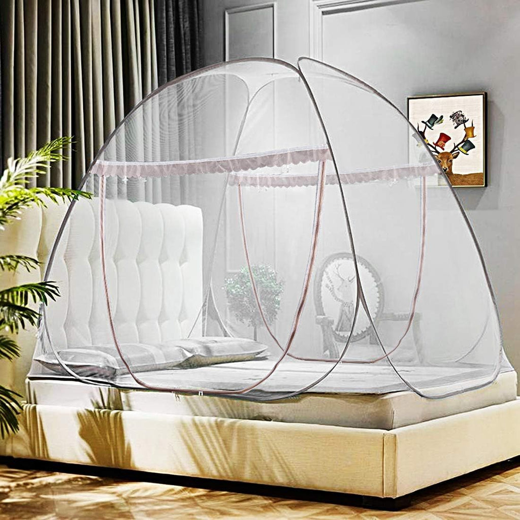 Pop-Up Folding Mosquito Net Tent for Beds