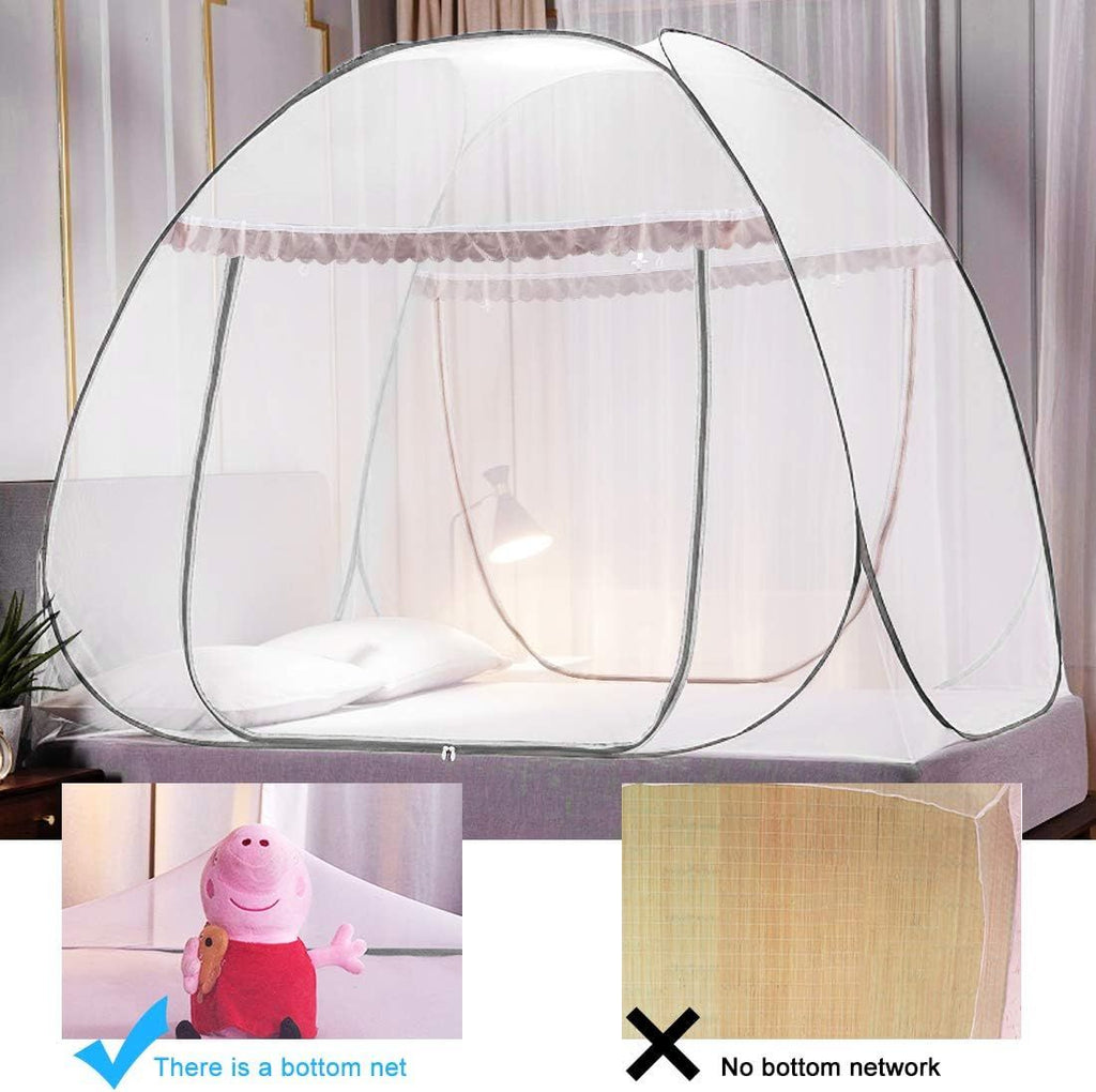 Pop-Up Folding Mosquito Net Tent for Beds