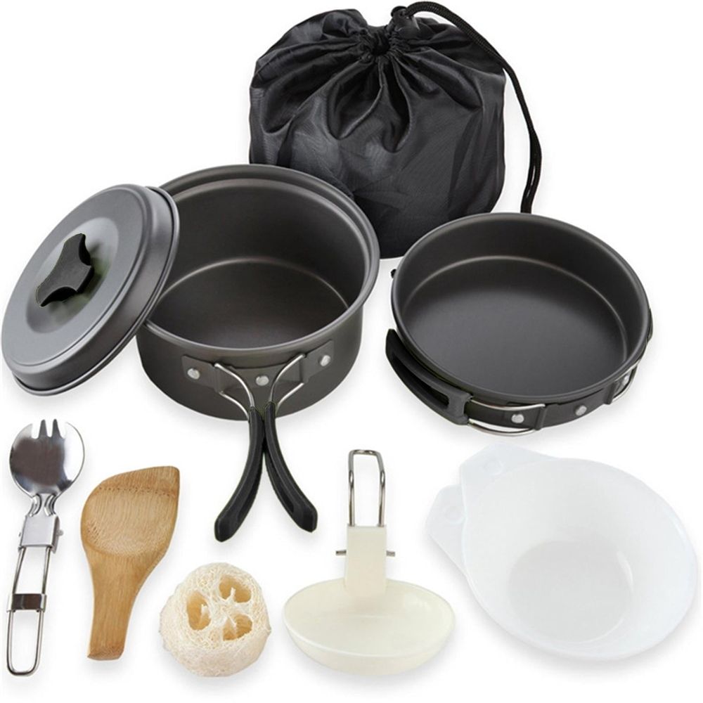 Compact Camping Cookware Kit