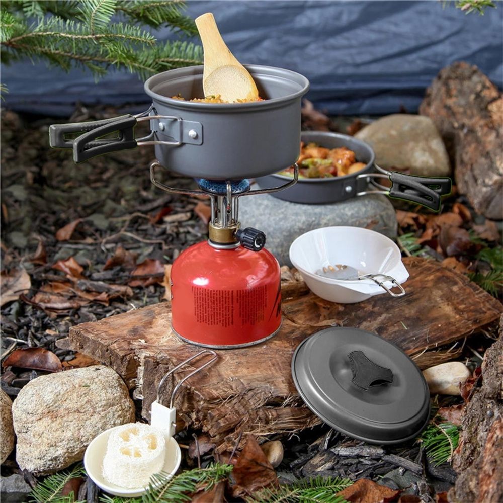 Compact Camping Cookware Kit
