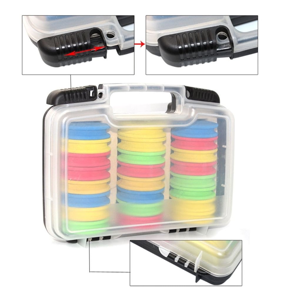 Fishing Line Spool Holders with Box – 24 Pack