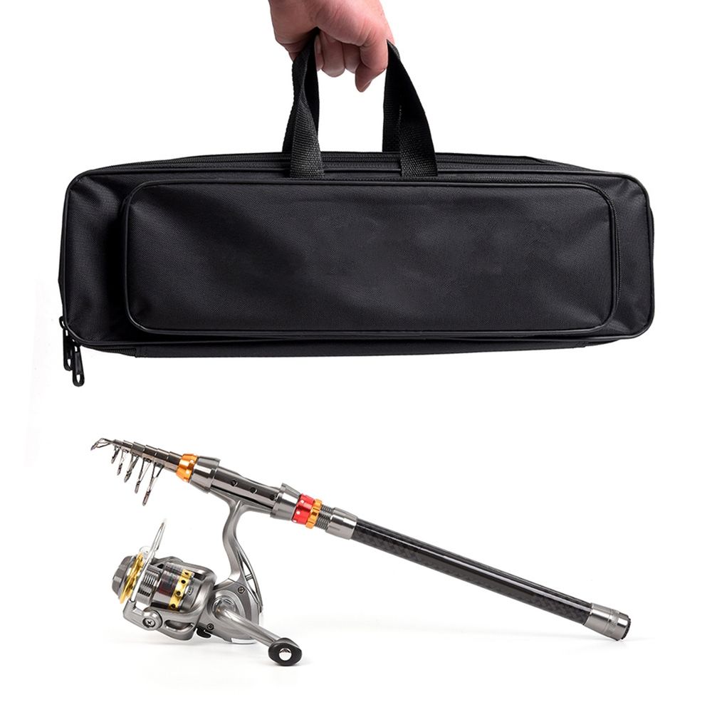 Carbon Telescopic Rod & Reel Combo with Bag