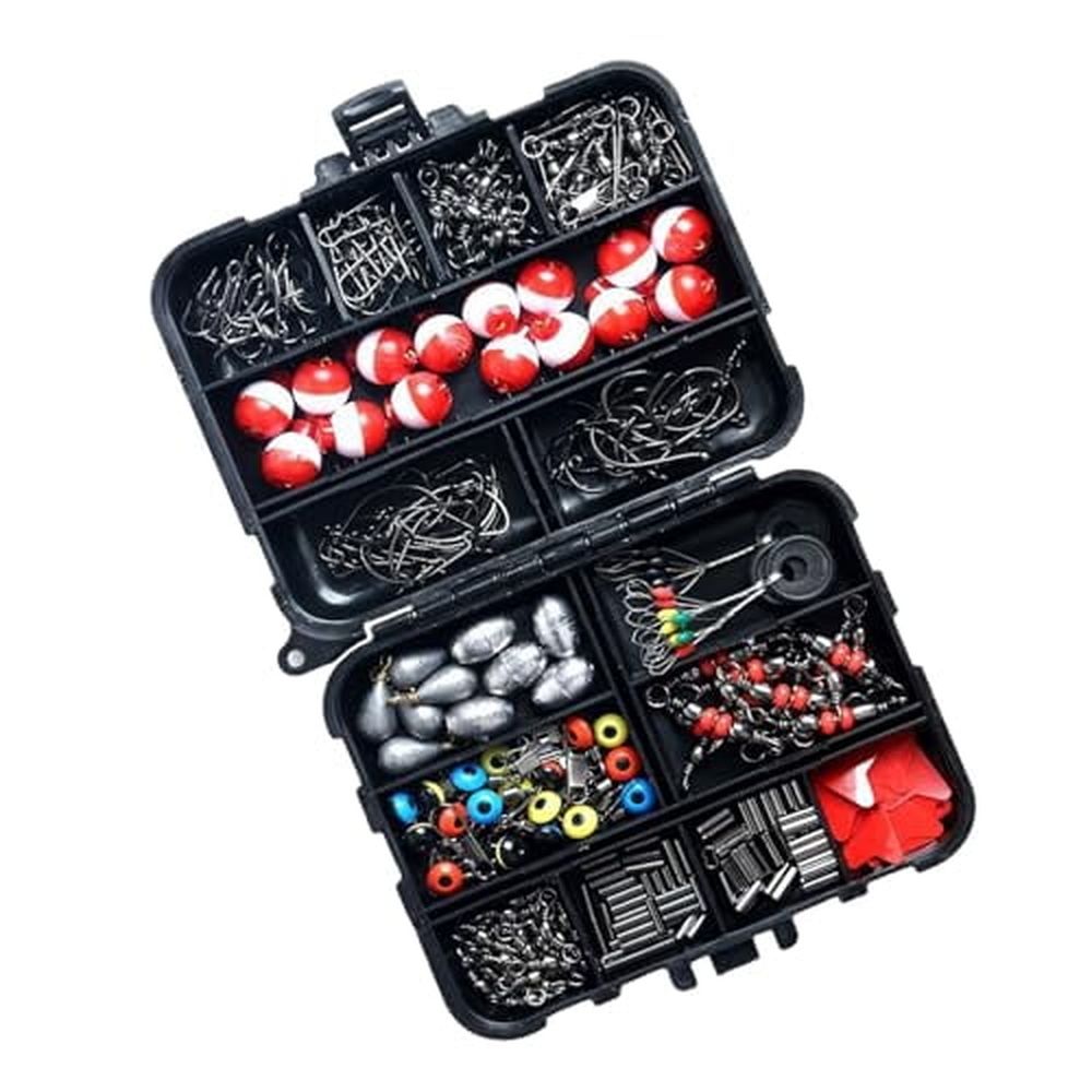 263-Piece Fishing Tackle Kit with Box