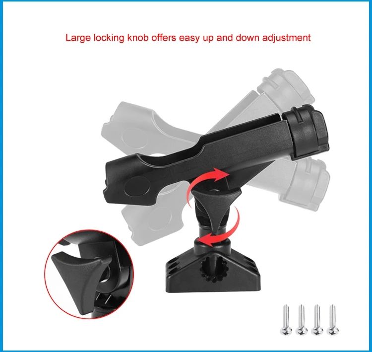 Adjustable Kayak & Boat Rod Holder