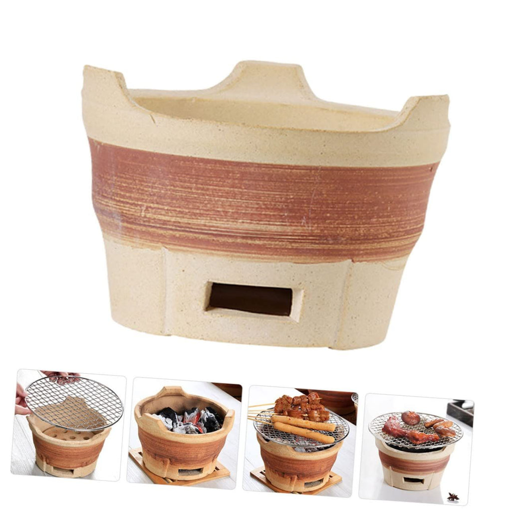Tabletop Charcoal Camp Stove & Grill