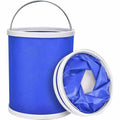Collapsible 11L Bucket with Storage Case – Blue
