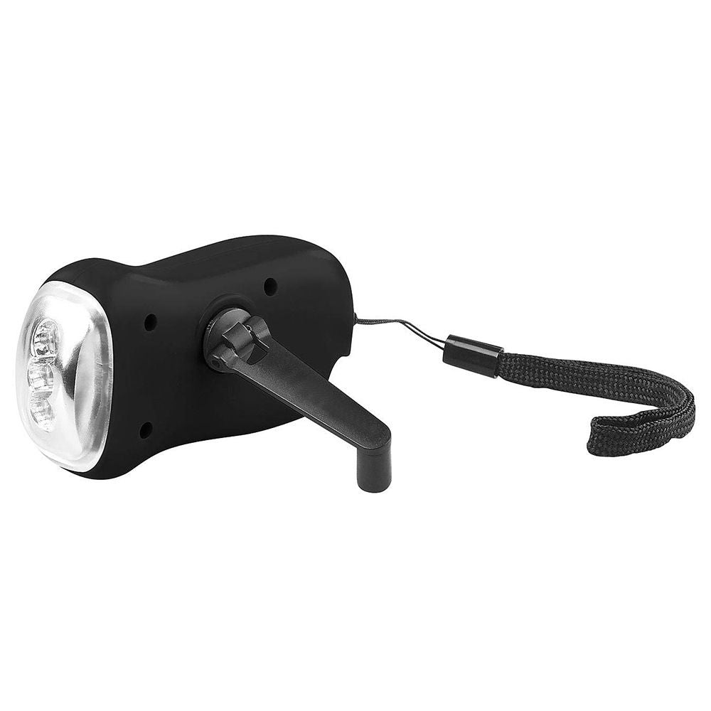 Hand-Crank & Solar Emergency Torch