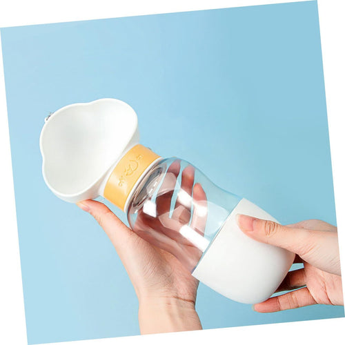 2-in-1 Dog Water Bottle & Food Container