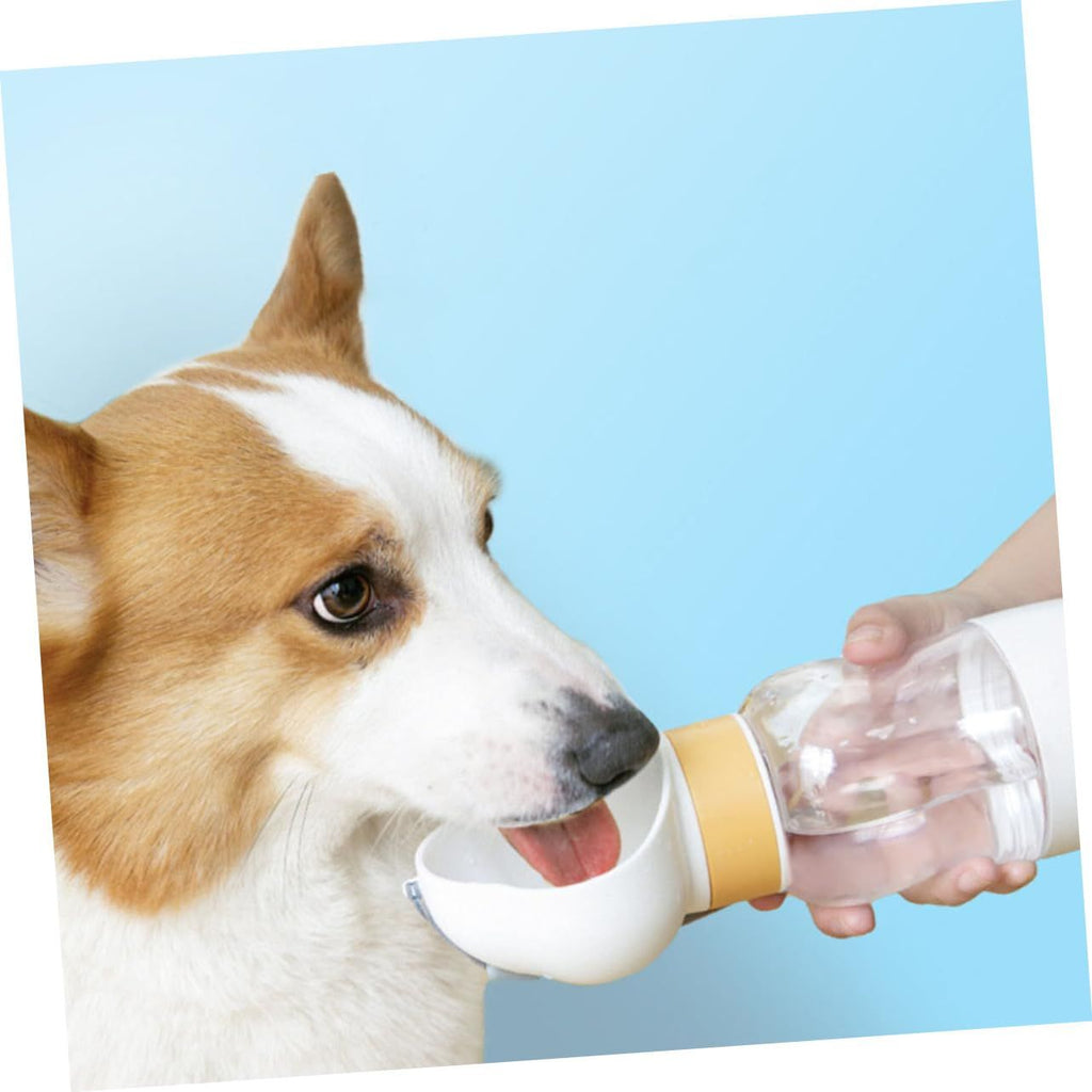 2-in-1 Dog Water Bottle & Food Container