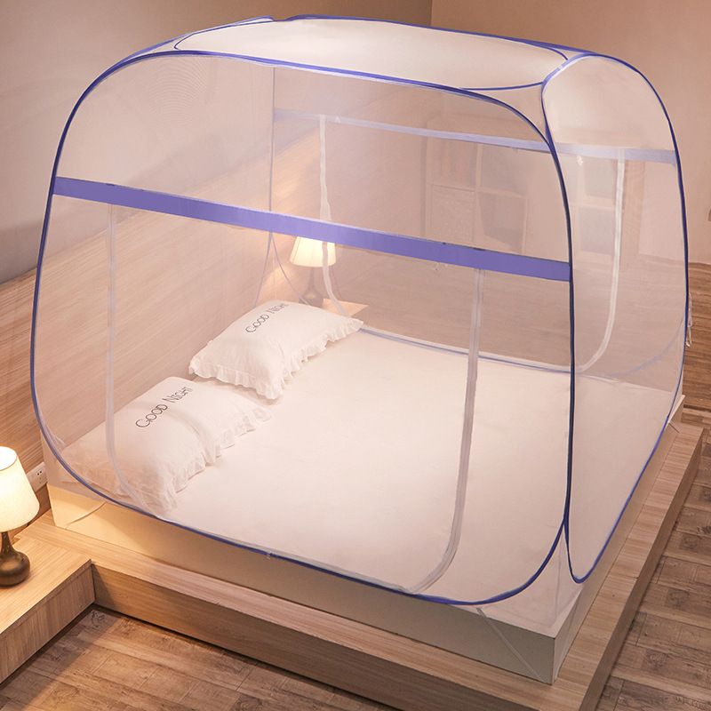 King Size Pop-Up Mosquito Net Tent – Blue
