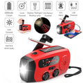 Hand-Crank Solar Emergency Radio with Torch