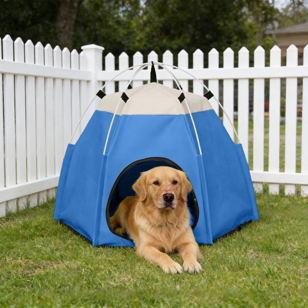 Portable Pop-Up Hexagon Pet Tent