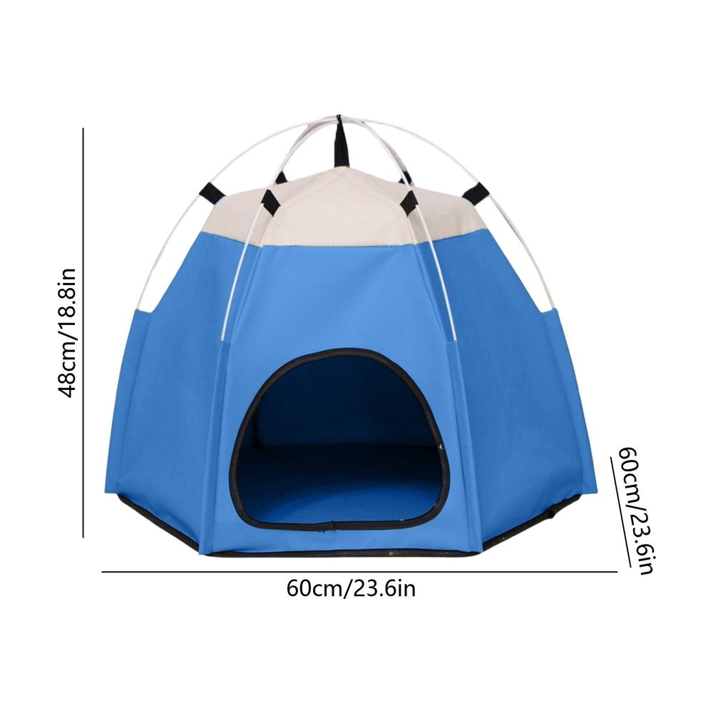 Portable Pop-Up Hexagon Pet Tent
