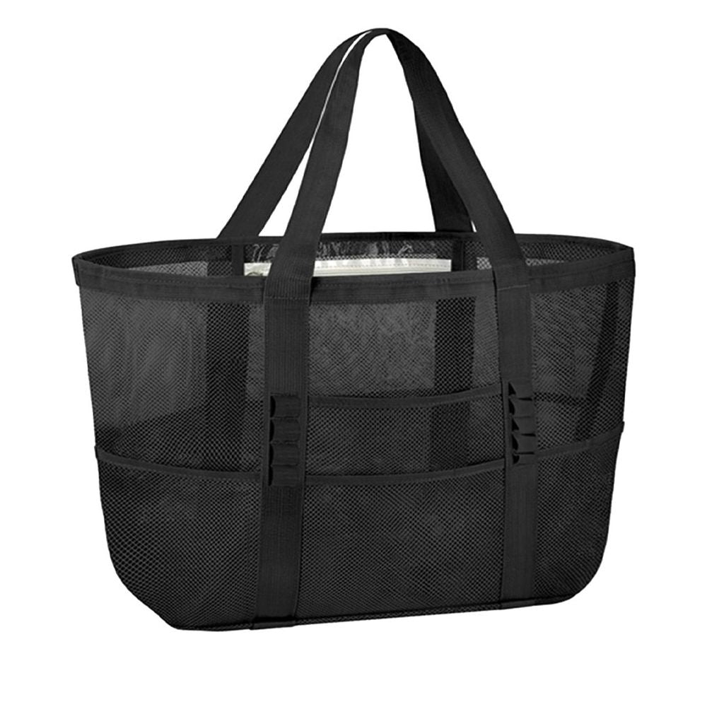 Large Sandproof Mesh Beach Tote Bag