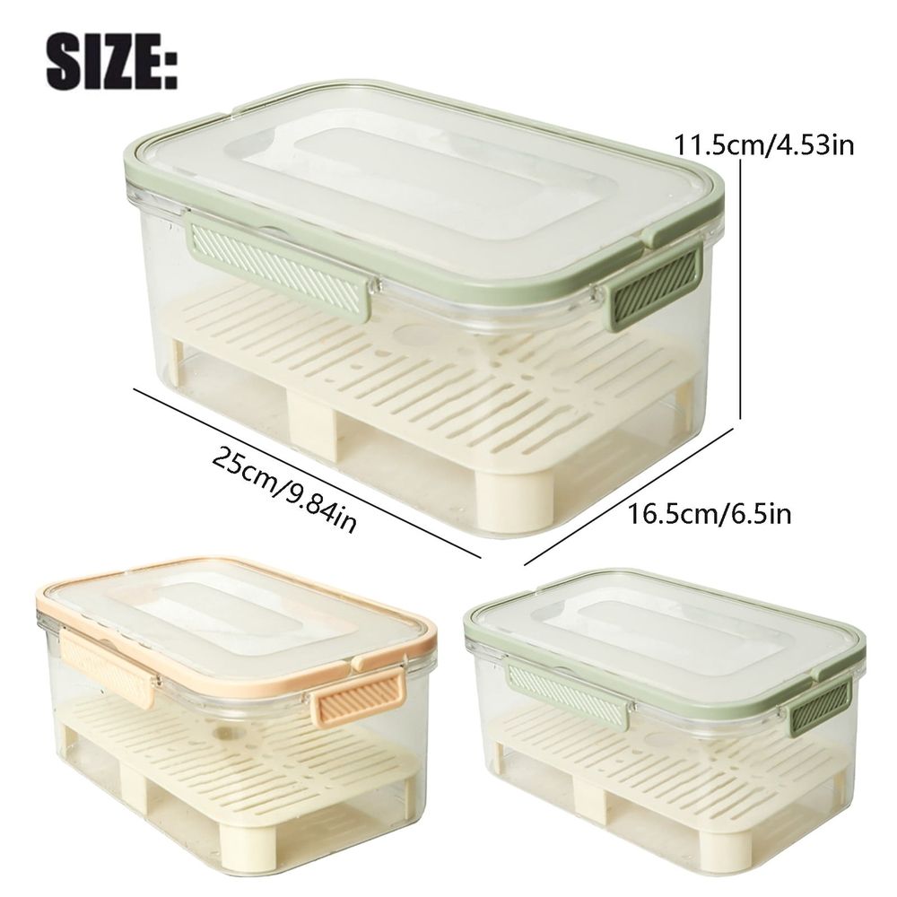 Mini Snack Cooler Box with Drain Divider