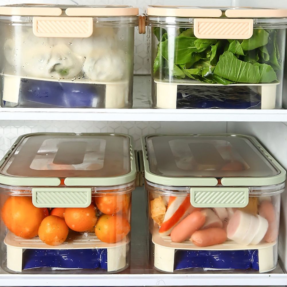 Mini Snack Cooler Box with Drain Divider
