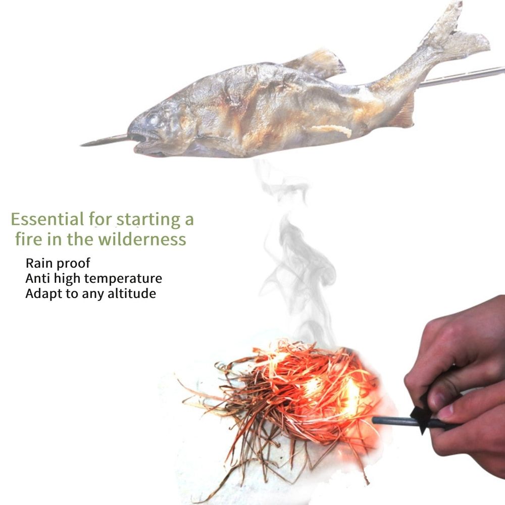 Ferro Rod Fire Starter Survival Tool