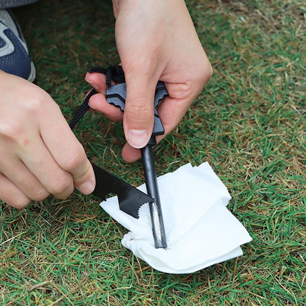 Ferro Rod Fire Starter Survival Tool