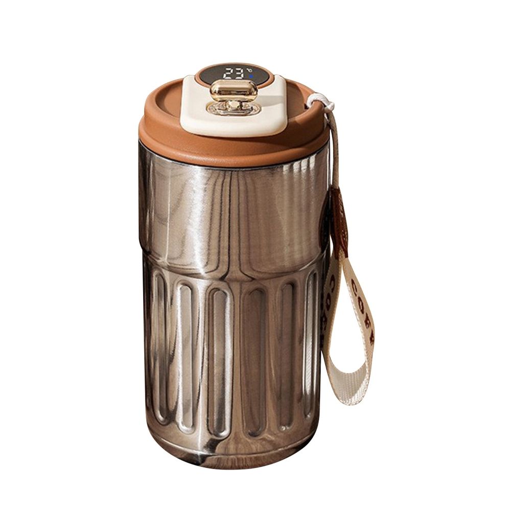 Smart Insulated Travel Mug with LED Temperature Display