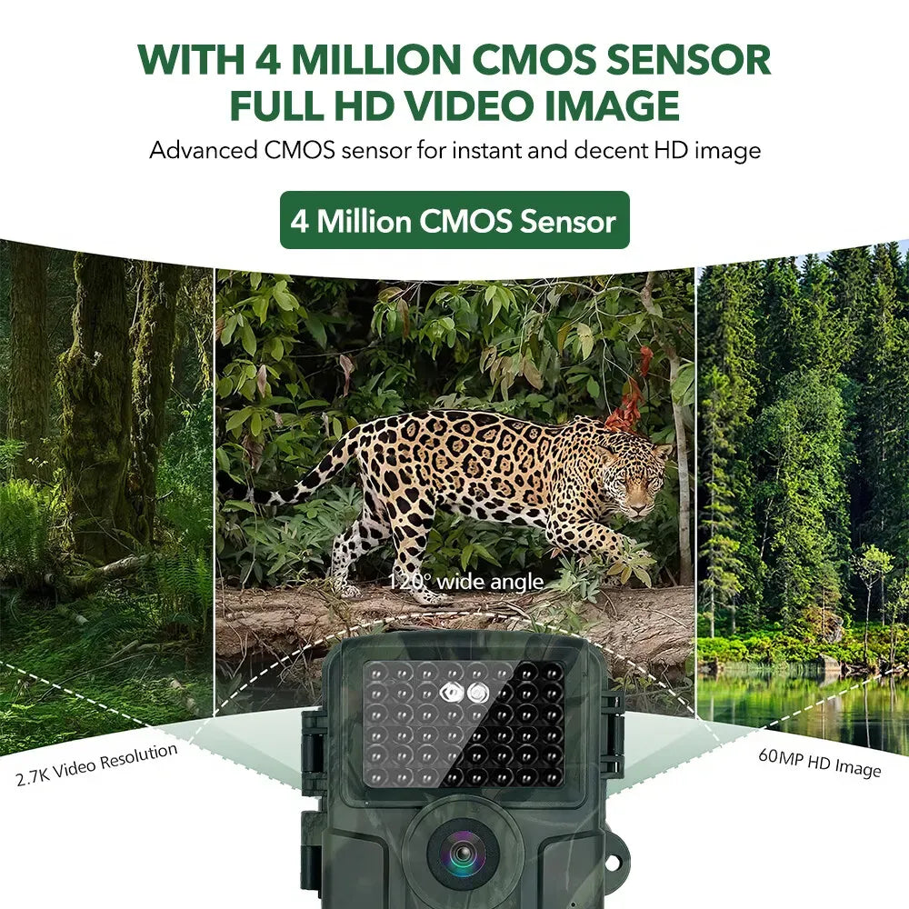 4K WiFi Trail Camera with Night Vision – IP66