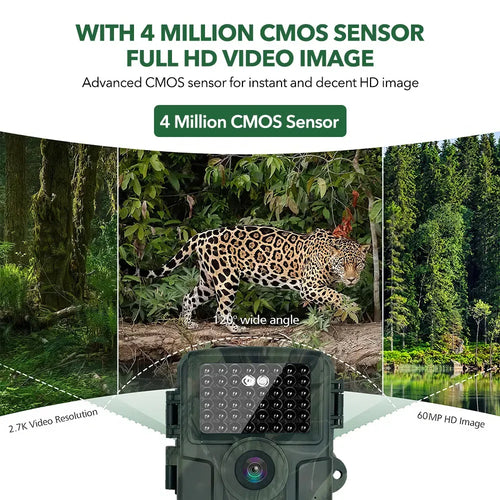 4K WiFi Trail Camera with Night Vision – IP66