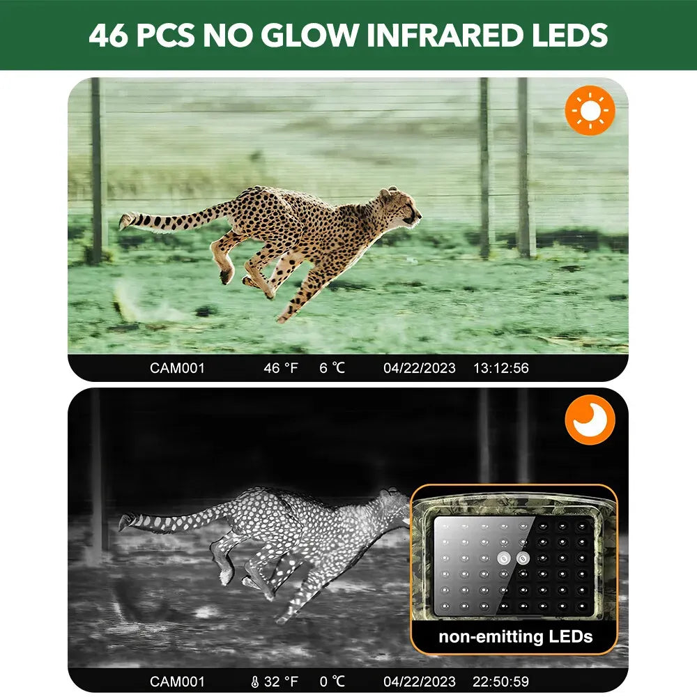4K WiFi Trail Camera with Night Vision – IP66