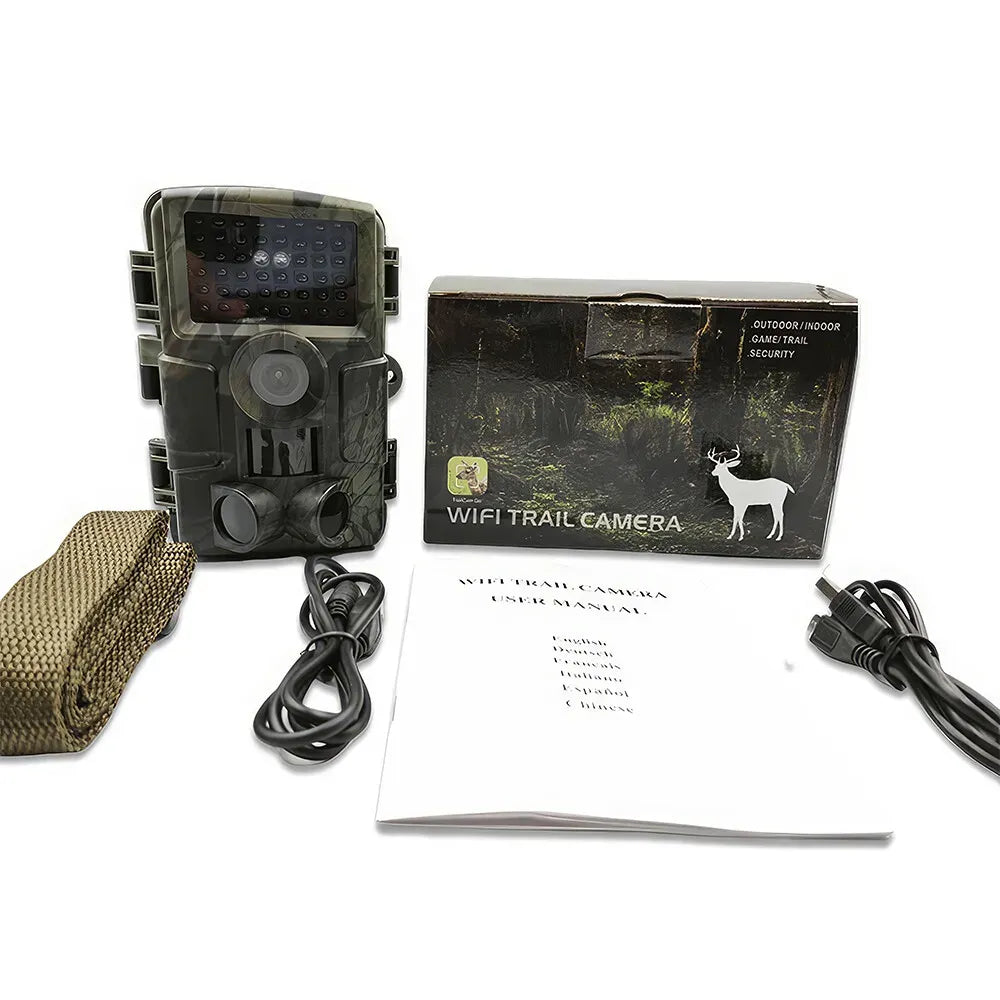 4K WiFi Trail Camera with Night Vision – IP66