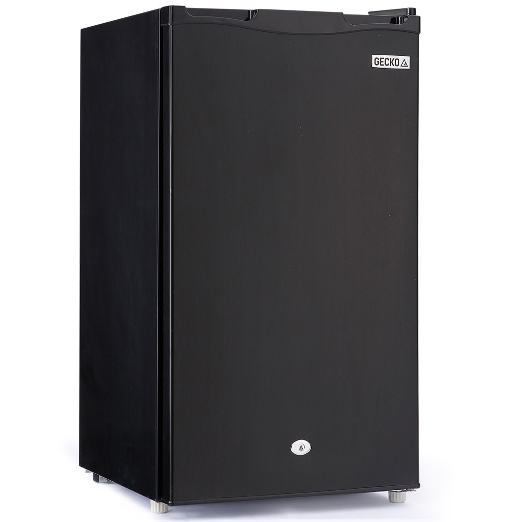 GECKO 95L Upright Portable Fridge Freezer 12V/24V – Black