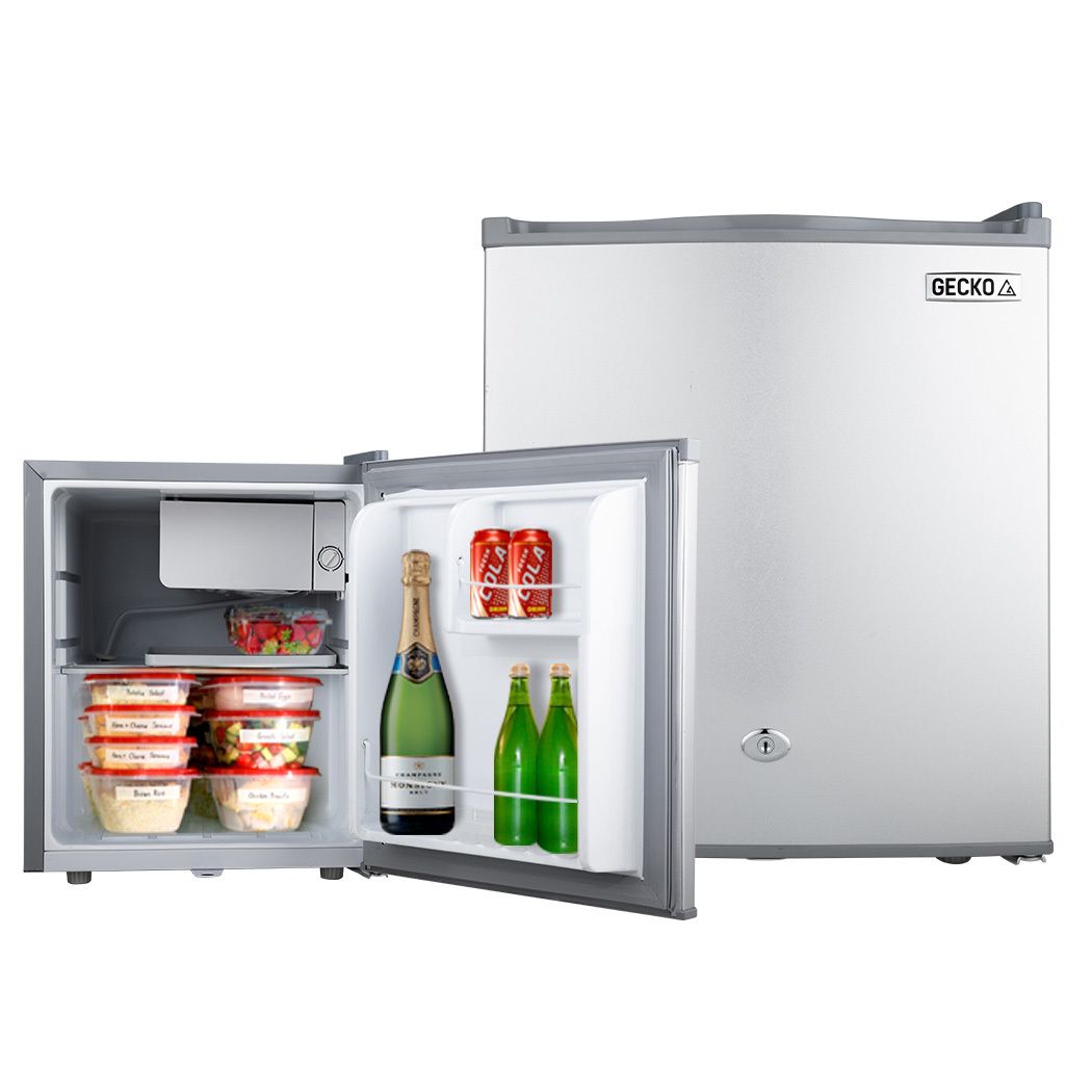 GECKO 57L Portable Fridge Freezer 12V/24V – Silver
