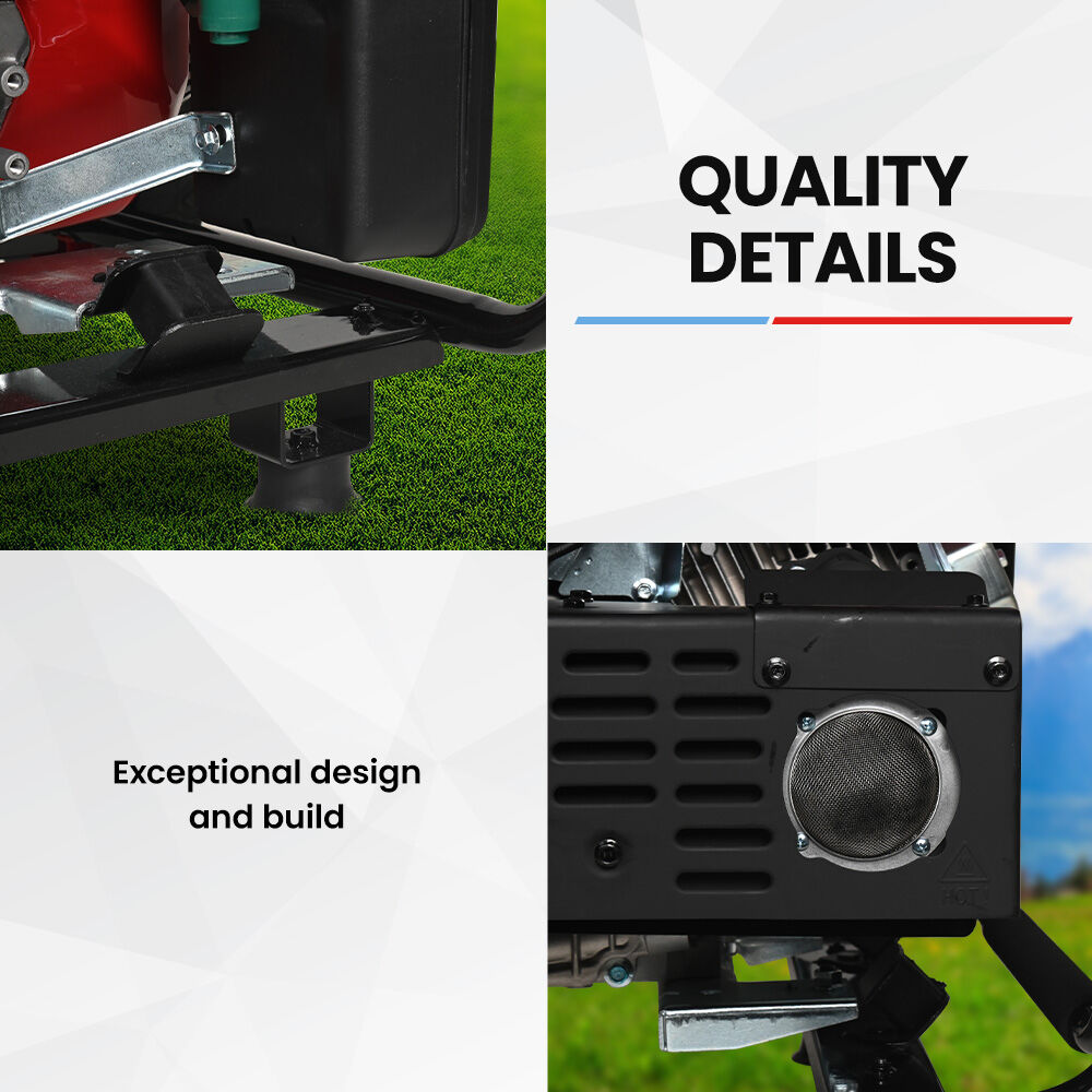 GENPOWER 5kW Inverter Generator (6kW Peak) with Wheels & RCD