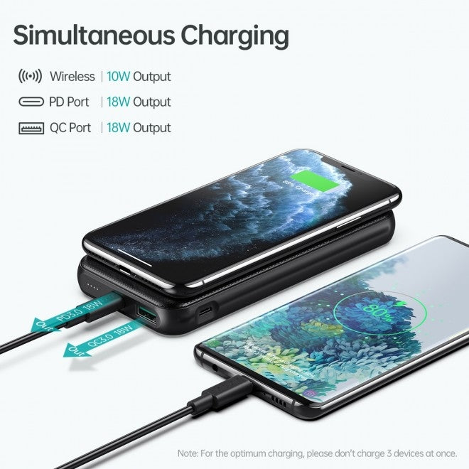 Choetech B650 10000mAh Wireless Power Bank