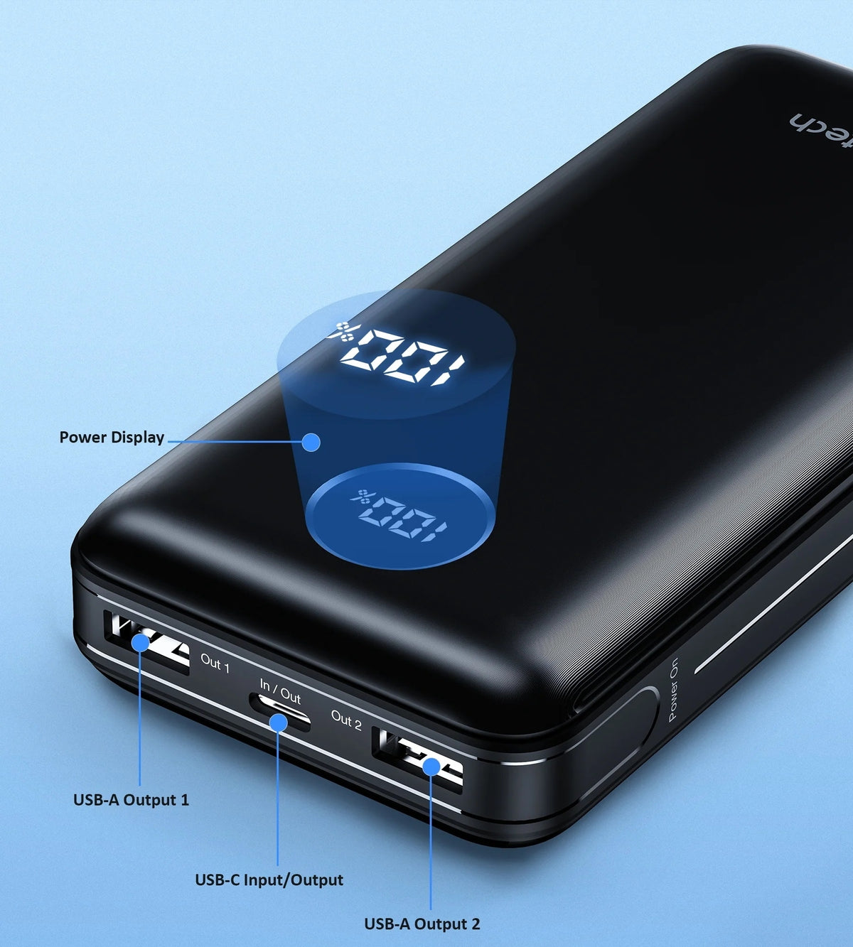 CHOETECH B653 20000mAh 45W Power Bank