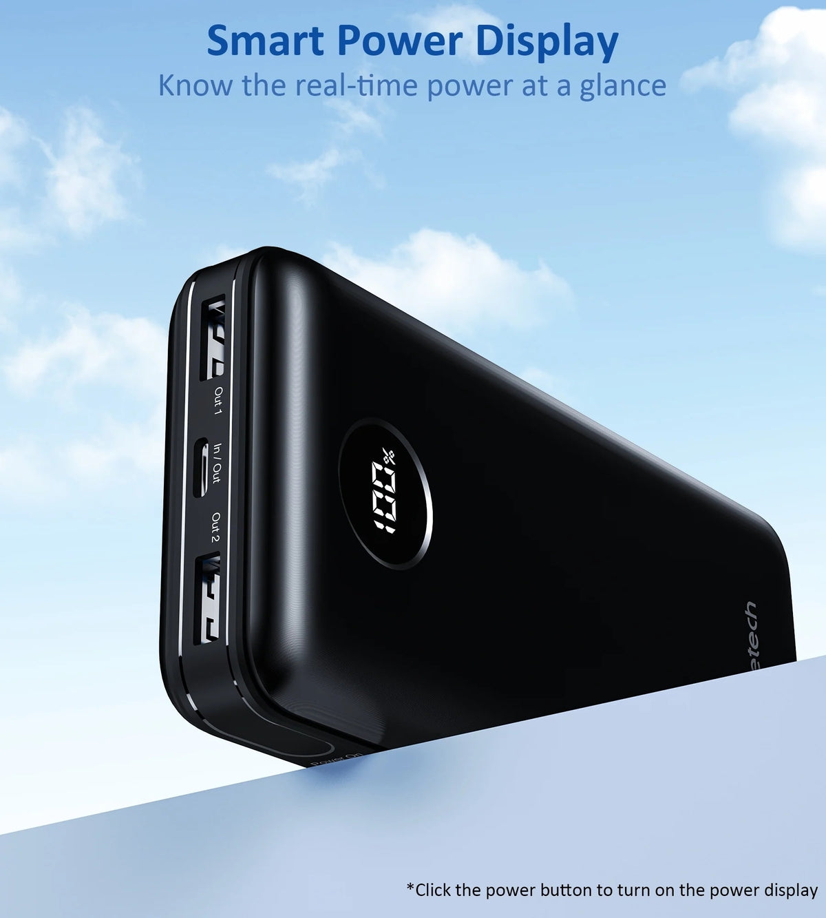 CHOETECH B653 20000mAh 45W Power Bank