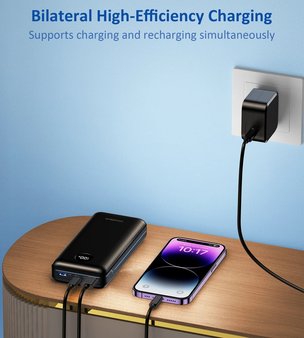 CHOETECH B653 20000mAh 45W Power Bank