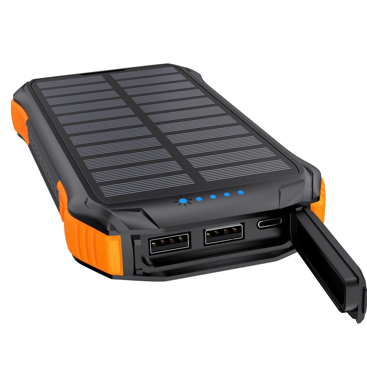 CHOETECH 20,000mAh Solar Power Bank with Wireless Charging (B657)