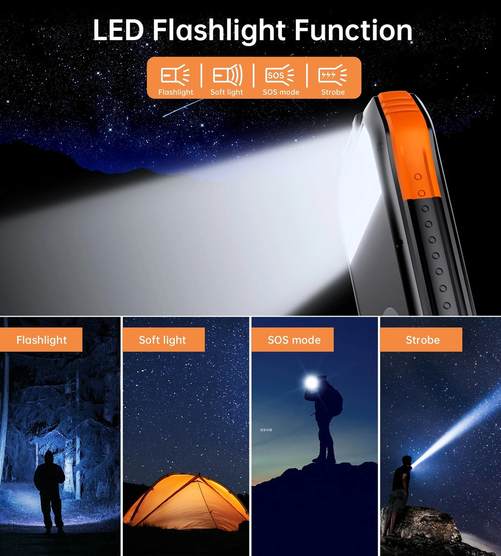 CHOETECH 10,000mAh Solar Power Bank (B658)