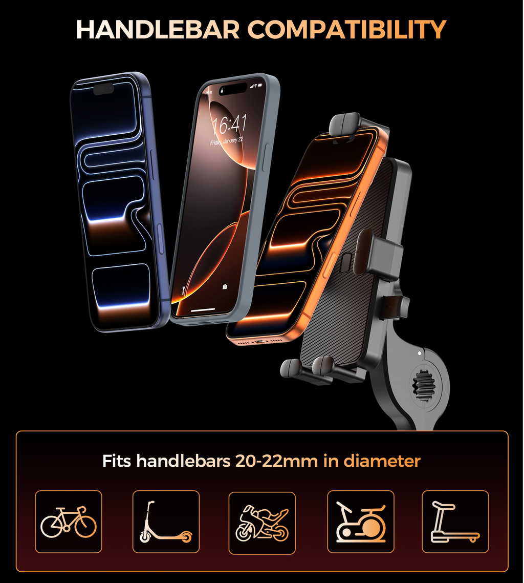 Choetech H092 Bike Handlebar Phone Mount