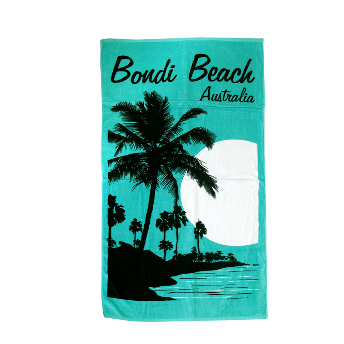 Aqua Blu Bondi Cotton Beach Towel – 80 x 150cm