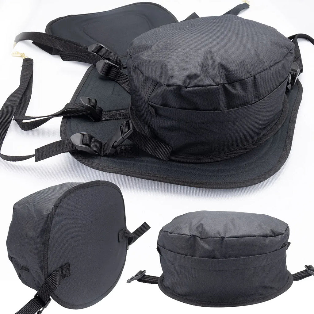 Kayak Seat Cushion with Backrest & Storage Bag